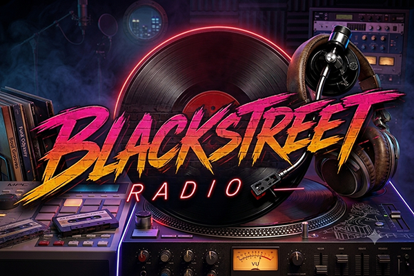 BlackStreet Radio Logo Primario